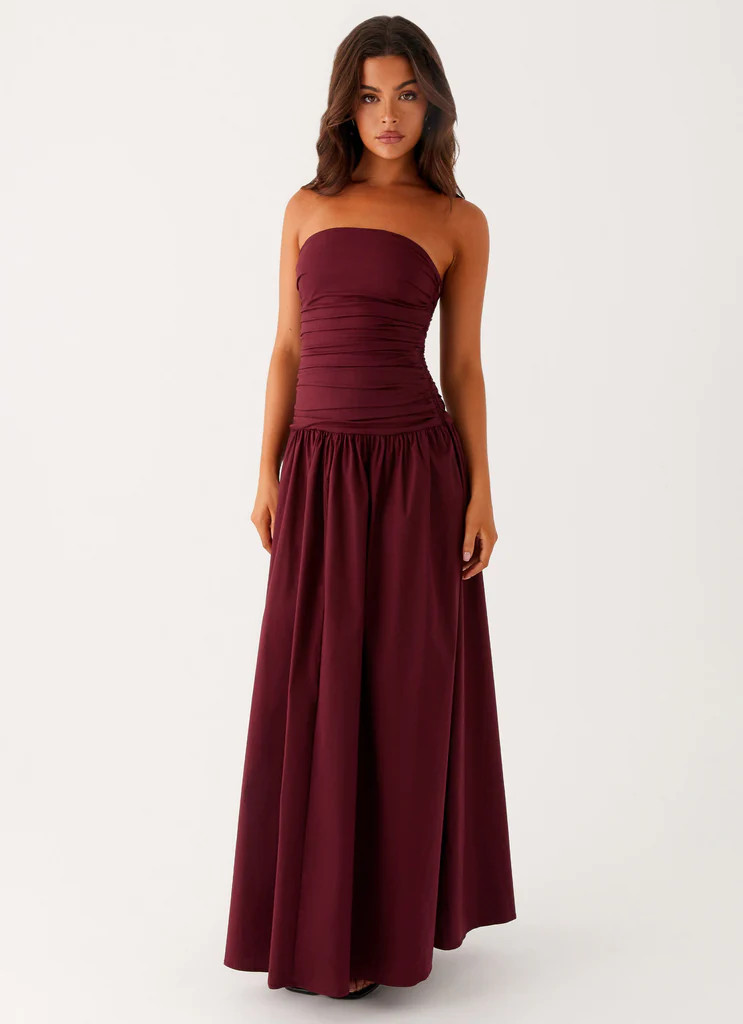 Carmel Maxi Dress - Mulberry | Peppermayo (Global)