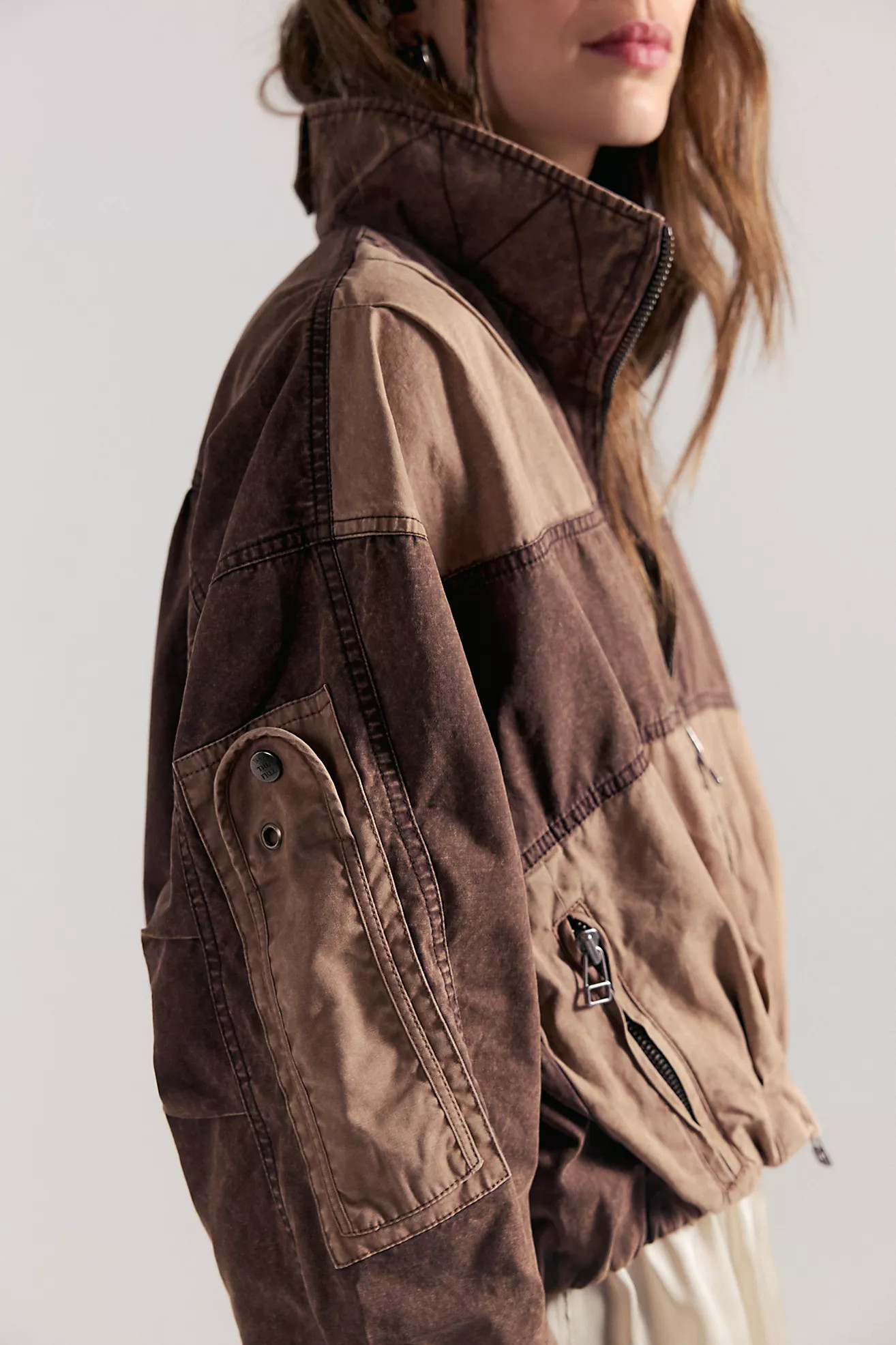 We The Free Canopy Funnel-Neck Bomber Jacket | Free People (Global - UK&FR Excluded)