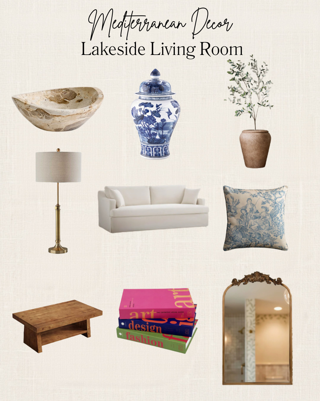 Imagine a lake house tucked along the shores of Lake Como, where relaxed waterfront living meets timeless European elegance.

This collection combines weathered woods, soft linens, antique-inspired accents, and classic blue-and-white details to create a home that feels both sophisticated and welcoming. The goal is effortless luxury—beautiful pieces that look collected over time rather than perfectly matched.

Save this post if you're dreaming of a lake house with European estate charm, French country warmth, and a touch of old-world elegance. Shop all the details below to recreate the look in your own home.





#LakeHouseStyle #EuropeanEstate #FrenchCountryDecor #TraditionalHome #LakefrontLiving #CoastalEuropean #QuietLuxuryHome #BlueAndWhiteDecor #CollectedHome   

 #LTKHome