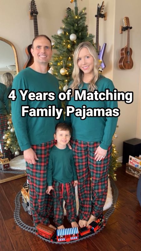 4 Years of Matching Family Pajamas! These are the matching Christmas PJs we’ve worn over the years:
Traditional Green and Red
Red Polar Bear 
Baby Shark, Mommy Shark, and Daddy Shark
Baby Bear, Mama Bear, and Papa Bear

Amazon fashion finds, family, kids, matching pjs

#LTKkids #LTKHoliday #LTKfamily