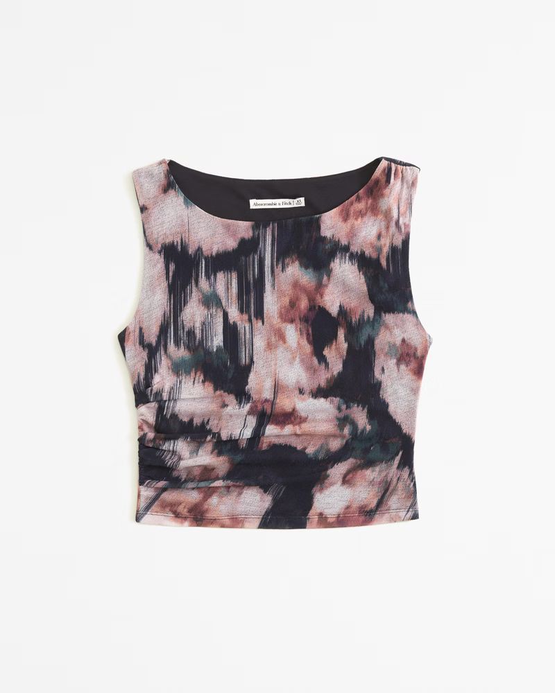 Mesh Shell Top | Abercrombie & Fitch (US)