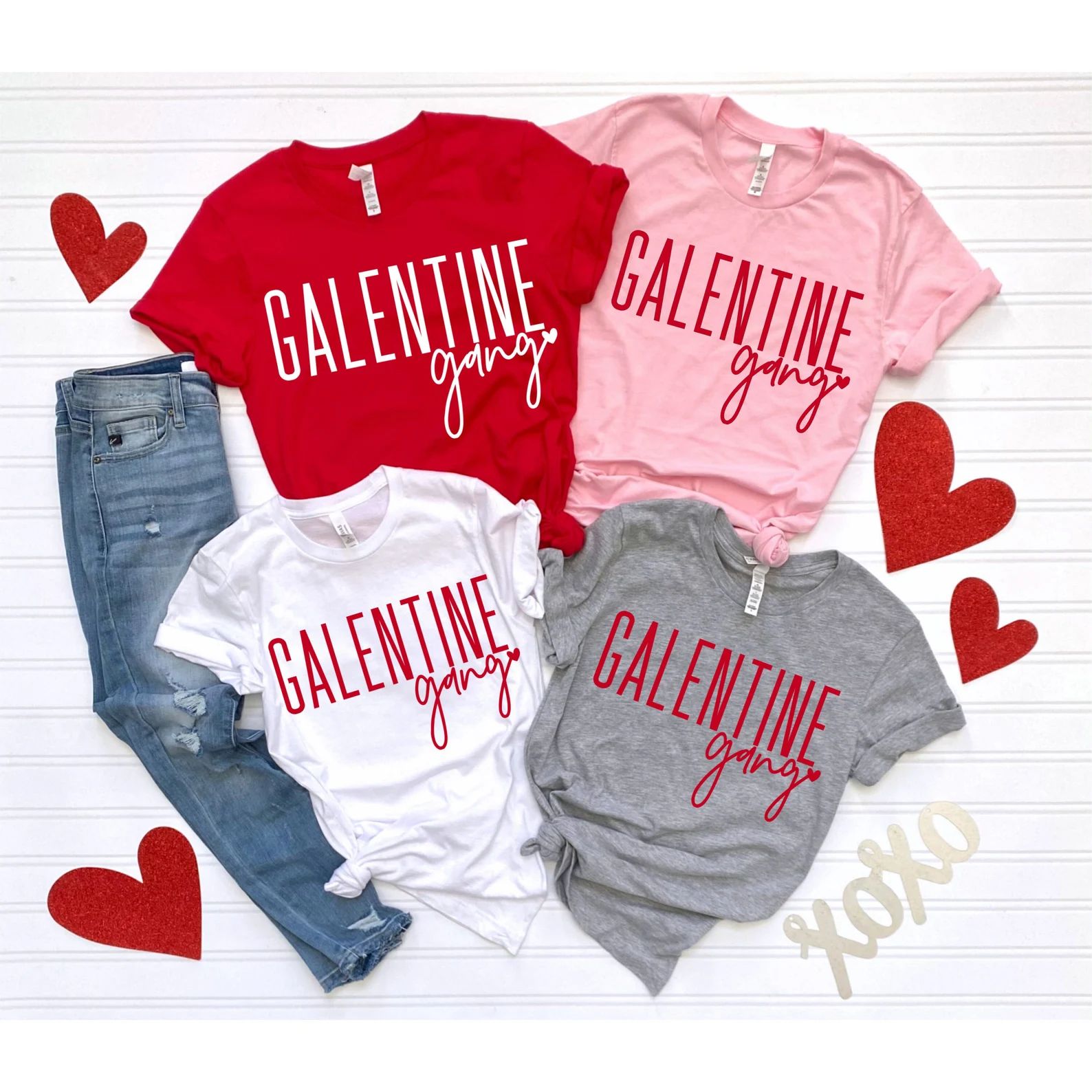 Galentiness Day Shirts - Galentine Gang, Galentines Day Gifts, Funny Valentines Day Tshirt, Valen... | Etsy (US)