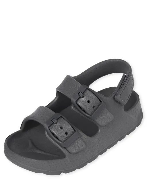 Toddler Boys Buckle Sandals - grey | The Children's Place