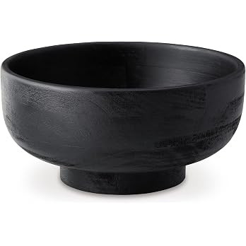 Signature Design by Ashley Large Black Decorative Bowl | Amazon (US)