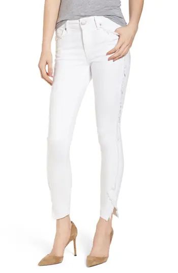 Women's True Religion Brand Jeans Jennie Curvy Skinny Jeans, Size 24 - White | Nordstrom