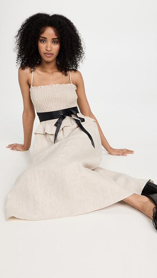 Miles Linen Midi Dress | Shopbop