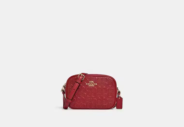 Mini Jamie Camera Bag In Signature Leather | Coach Outlet