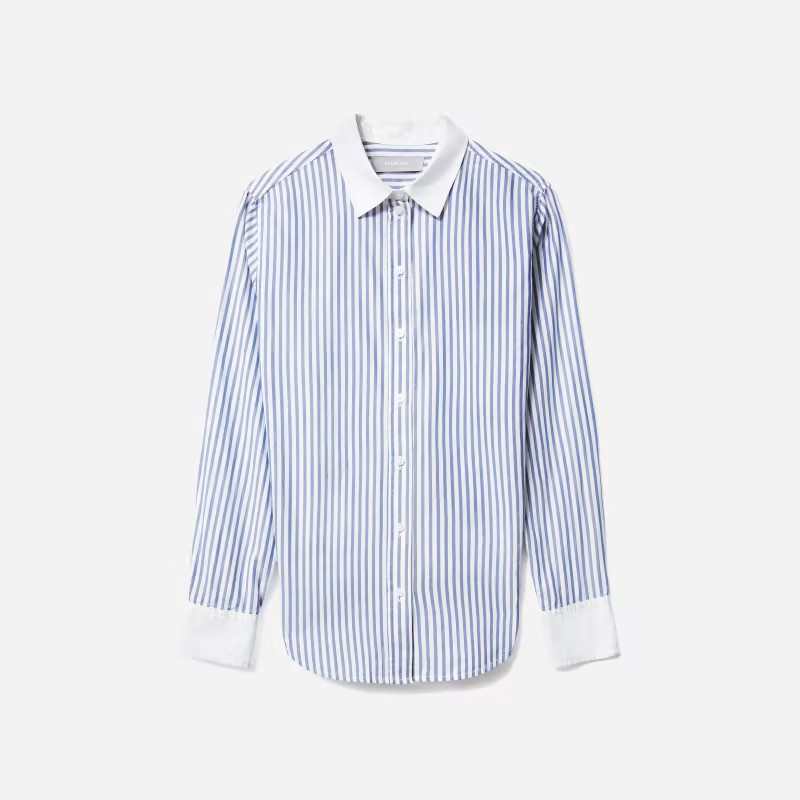 The Silky Cotton Relaxed Shirt | Everlane