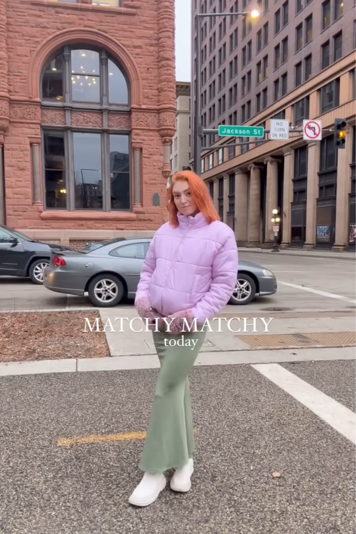 Redhead fashion violet and green outerwear 

#LTKGiftGuide #LTKHoliday #LTKSeasonal