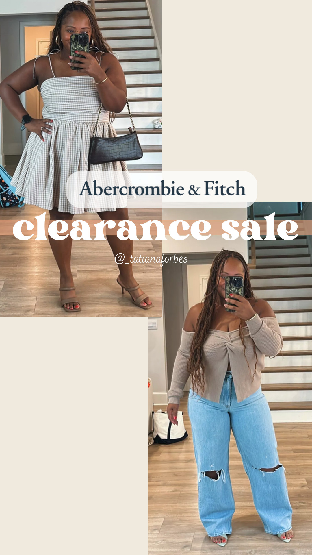 Abercrombie & Fitch Clearance Sale Finds

My favorite Abercrombie pieces are up to 50% OFF right now! perfect time to grab those wide-leg jeans, chic tops, and cute dresses before they sell out.

Shop these Abercrombie clearance deals while sizes last! 

 #LTKSaleAlert #LTKMidsize #LTKPetite