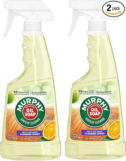 Murphy Oil Multi-Use Wood Cleaner Spray with Orange Oil, 22 Fl Oz (Pack of 2) | Amazon (US)