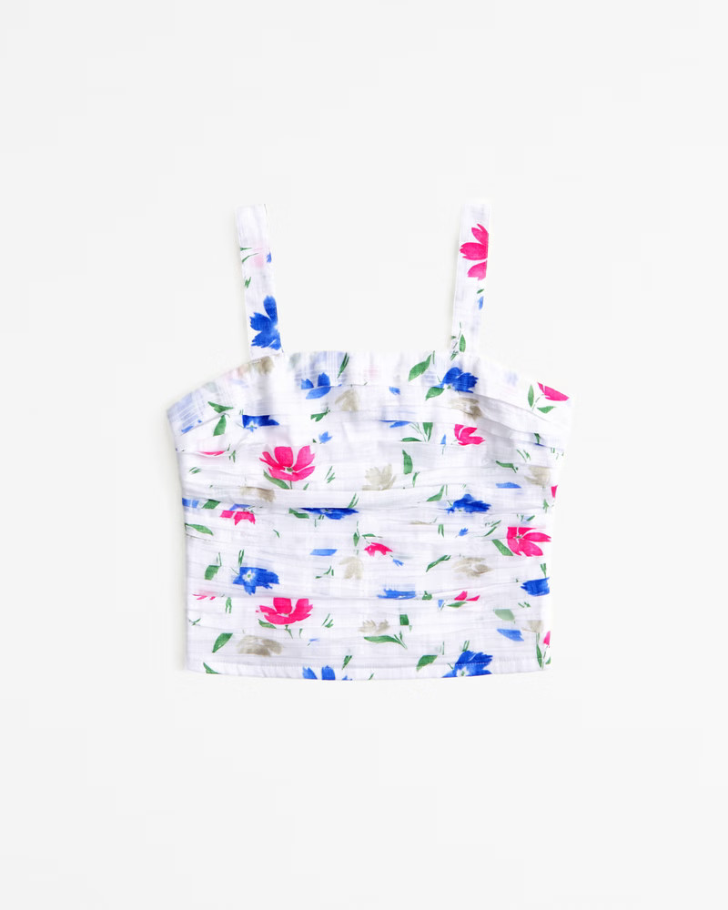 emerson ruched set top | Abercrombie & Fitch (US)