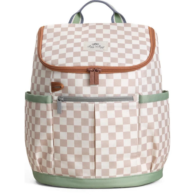 Itzy Ritzy | Explorer™ Shoes, Big Kids Check Yes (Beige, One Size) | Maisonette | Maisonette