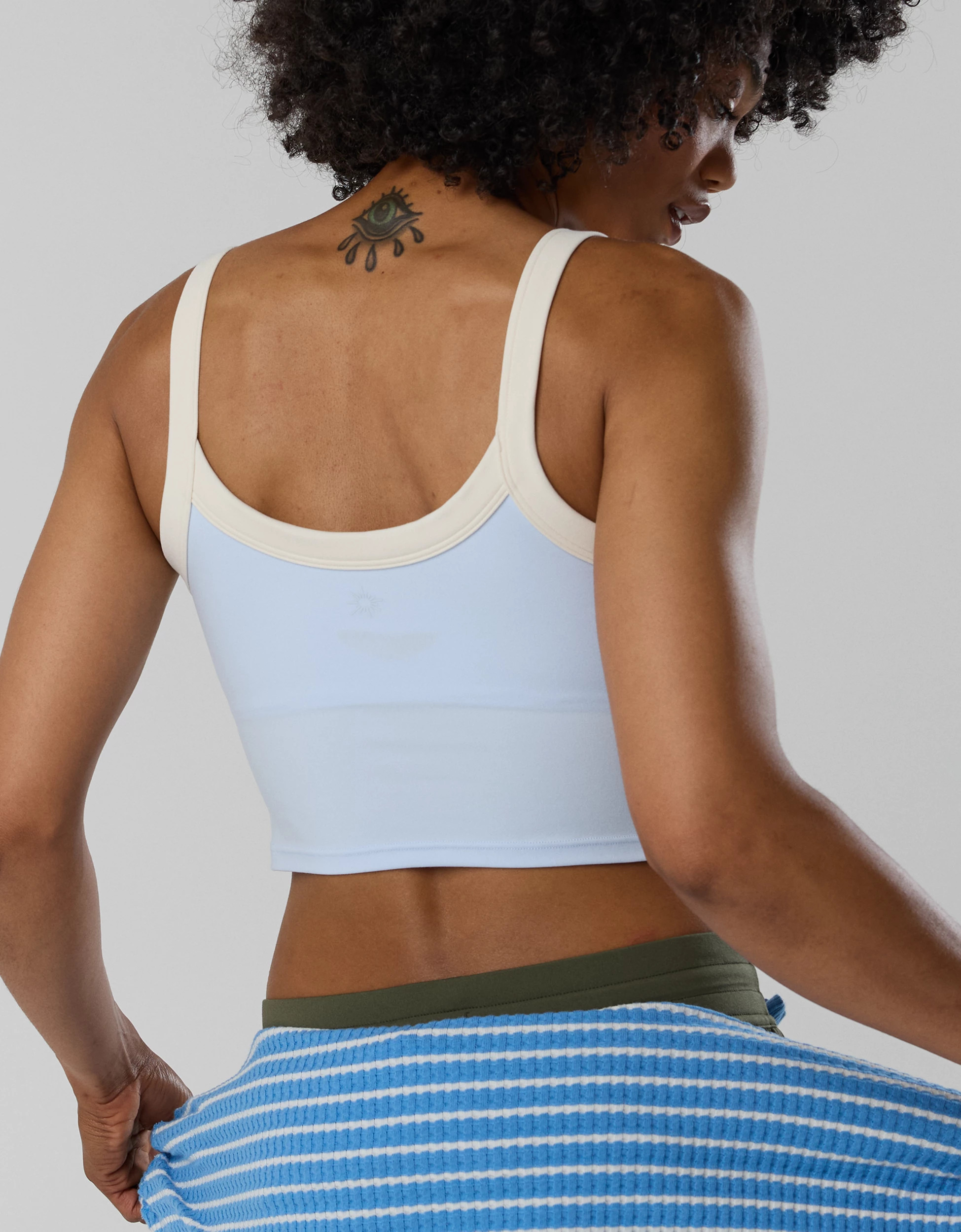 OFFLINE By Aerie Real Me Low Key Ringer Longline Sports Bra | Aerie