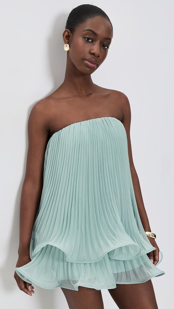 Dalia Pleated Baby Doll Dress | Shopbop