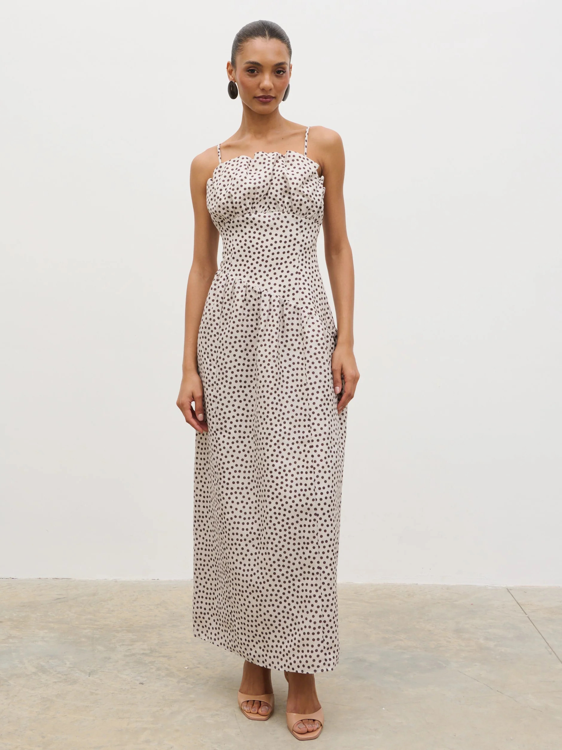 Zaria Corset Detail Maxi Dress | Pretty Lavish (UK)