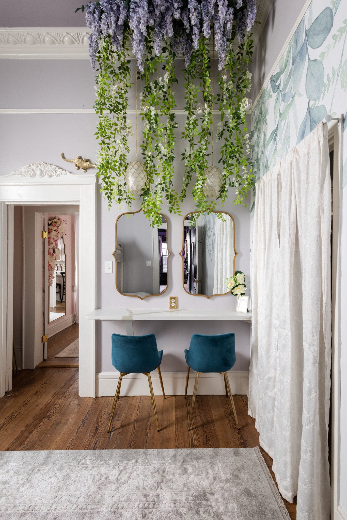 Bayou bedroom glam station 

#LTKhome