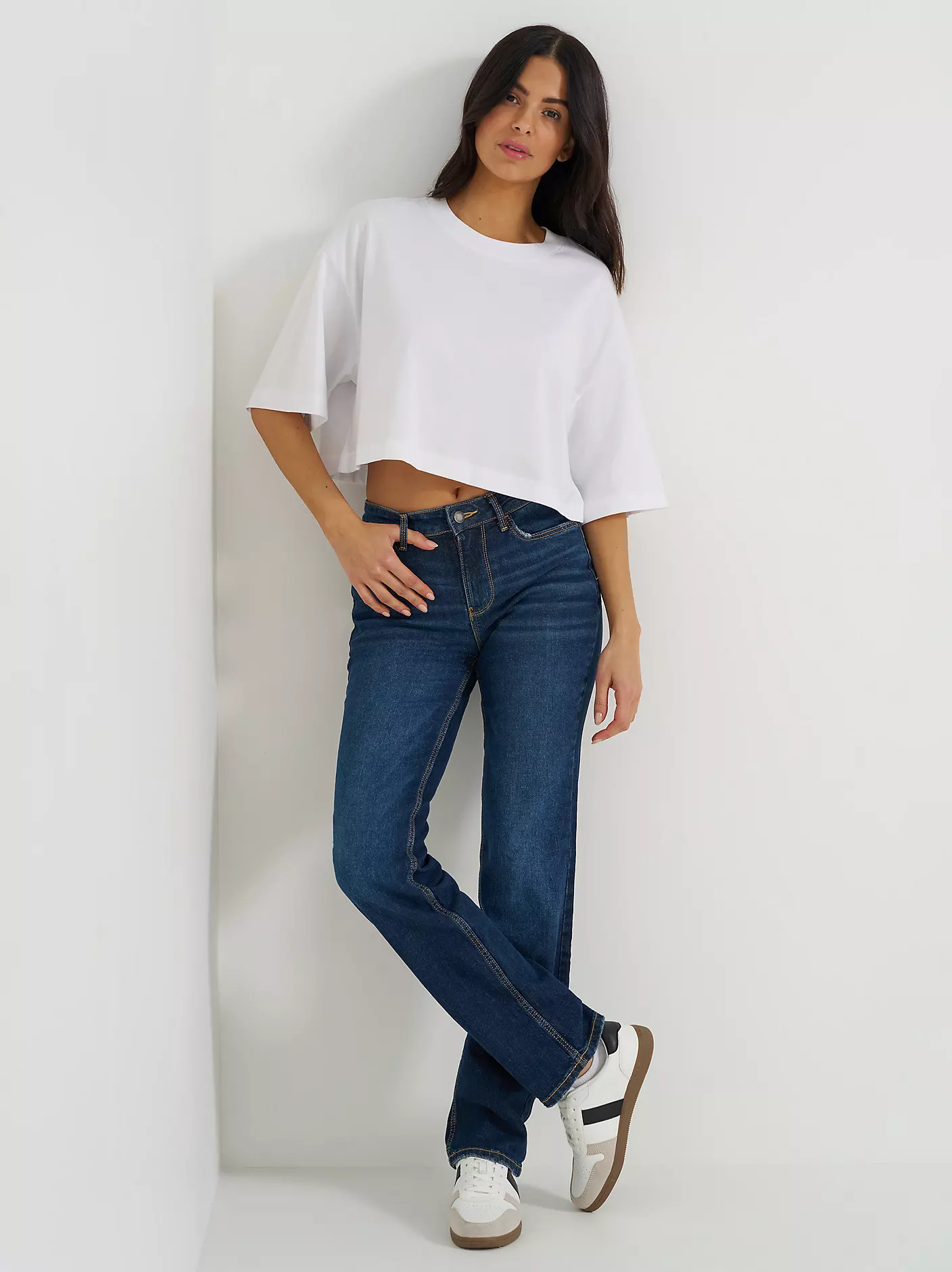 Women's Wrangler® High Rise True Straight Leg Jean | Wrangler