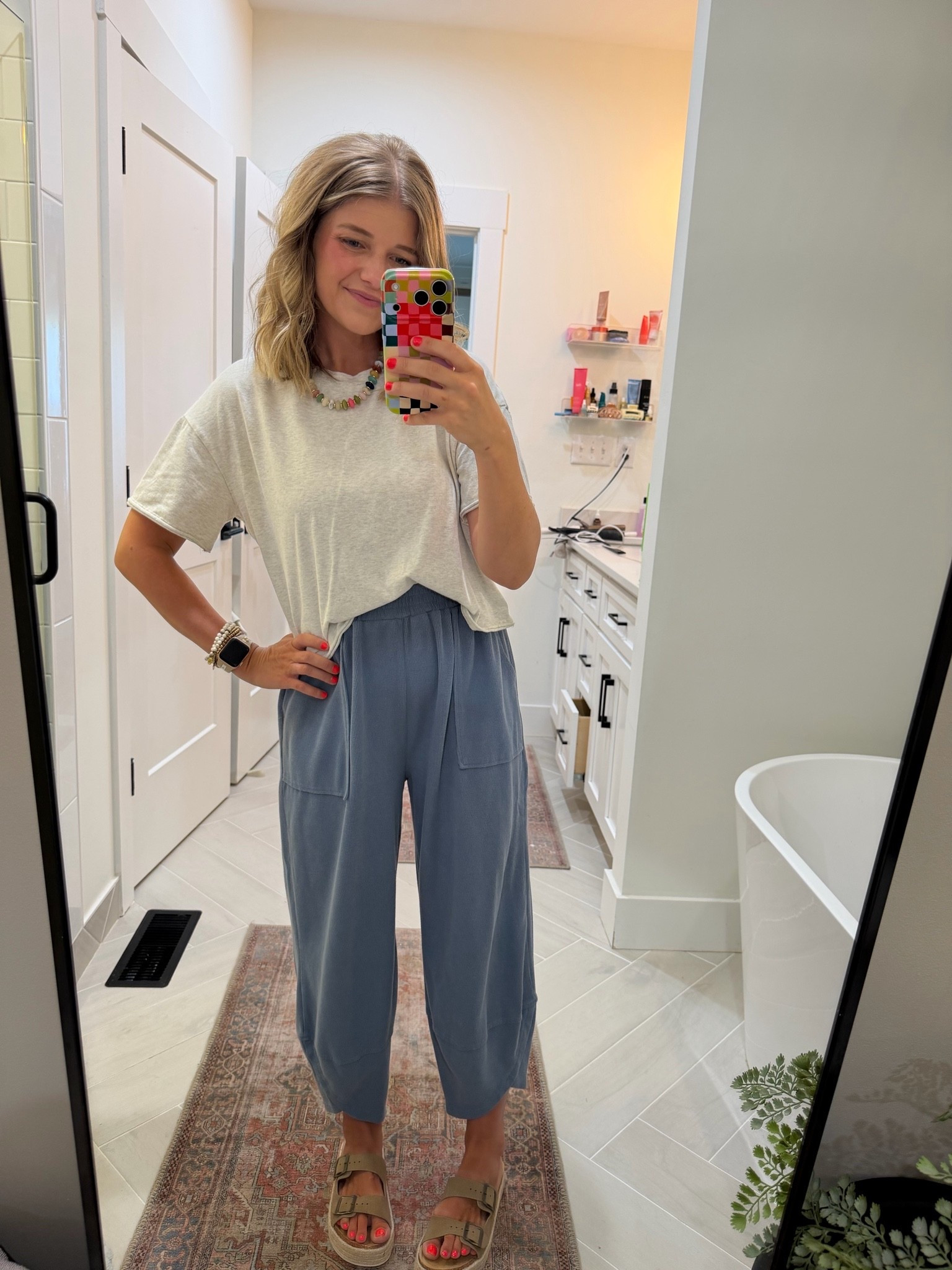 Comfy summer outfit inspo. 32 year old mom of 3.

#LTKmomlife #LTKootd