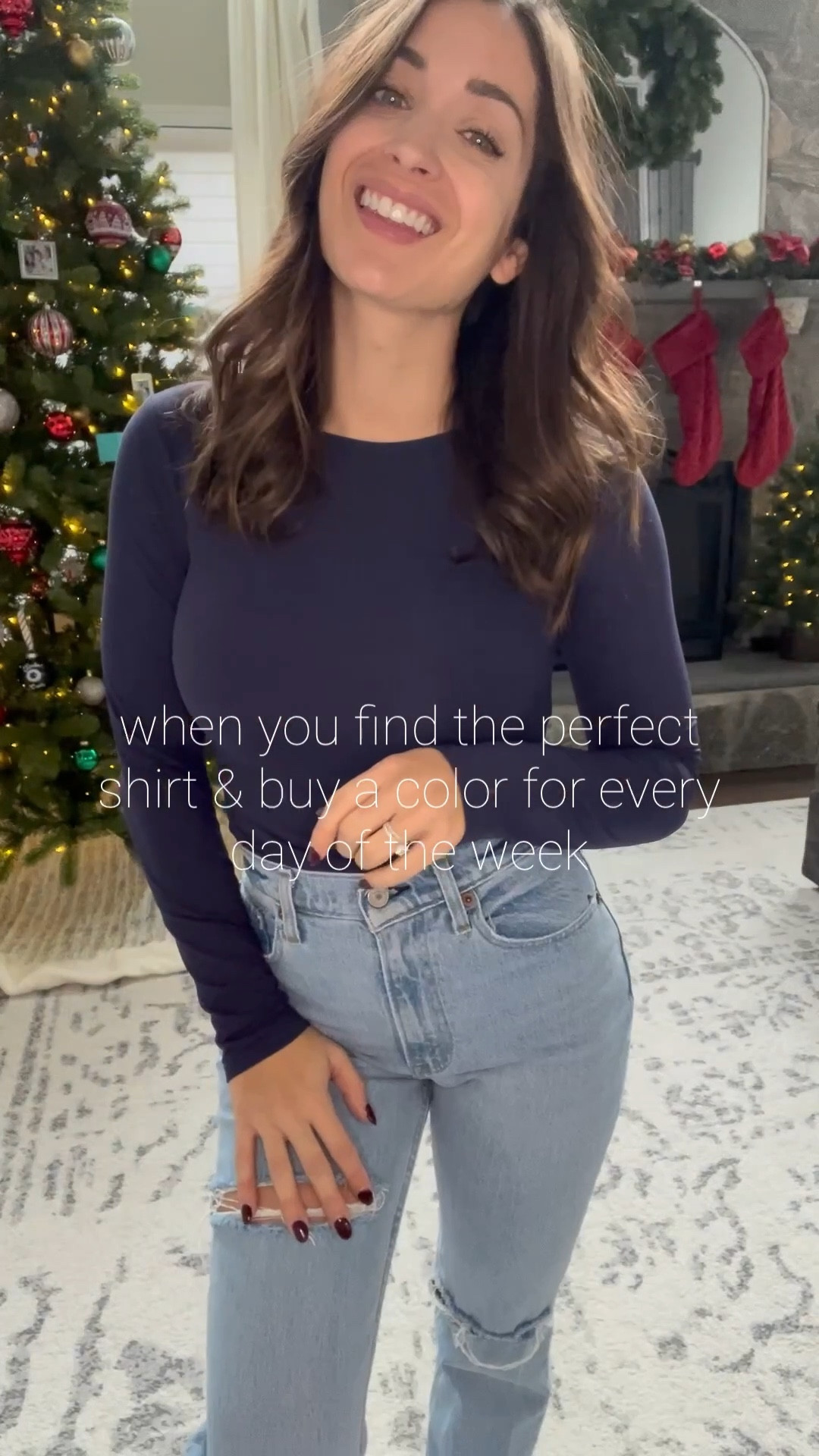 I own this shirt in 9 colors and can’t get enough of it! So soft, flattering and double lined!! 

#LTKPetite #LTKFindsUnder50 #LTKStyleTip