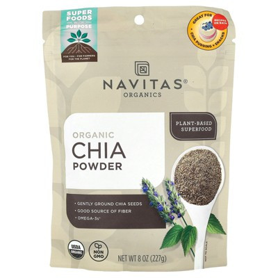 Navitas Organics Organic Chia Powder, 8 oz (227 g) | Target