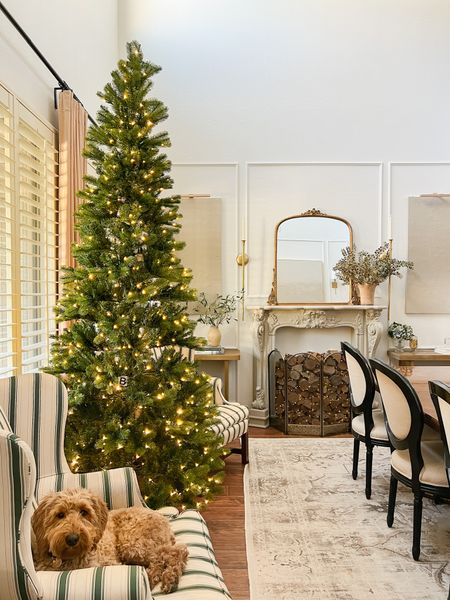 Oh Christmas tree 🎄✨ The Slim version of the King Douglas Fir was the perfect addition to my dining room this year! It is a stunner ✨🎄

#LTKHoliday #LTKSeasonal #LTKHolidaySale