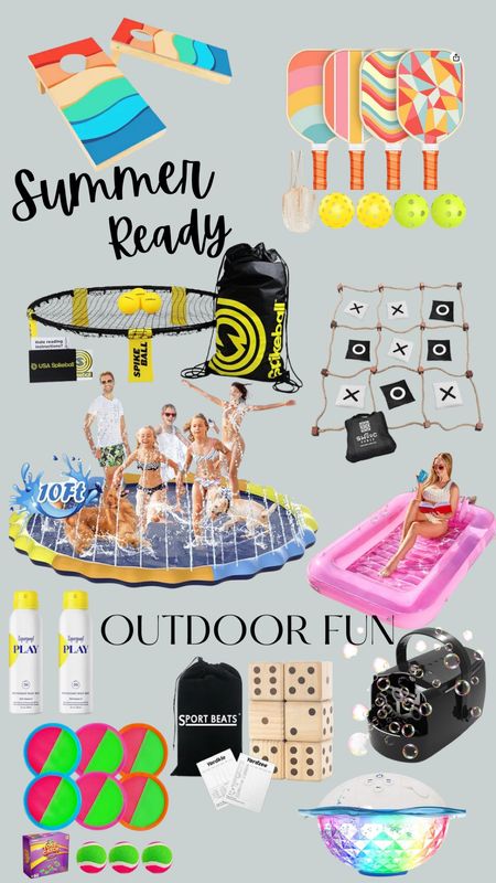 Summer ready outdoor fun/kids

#LTKSeasonal #LTKFindsUnder100 #LTKFamily