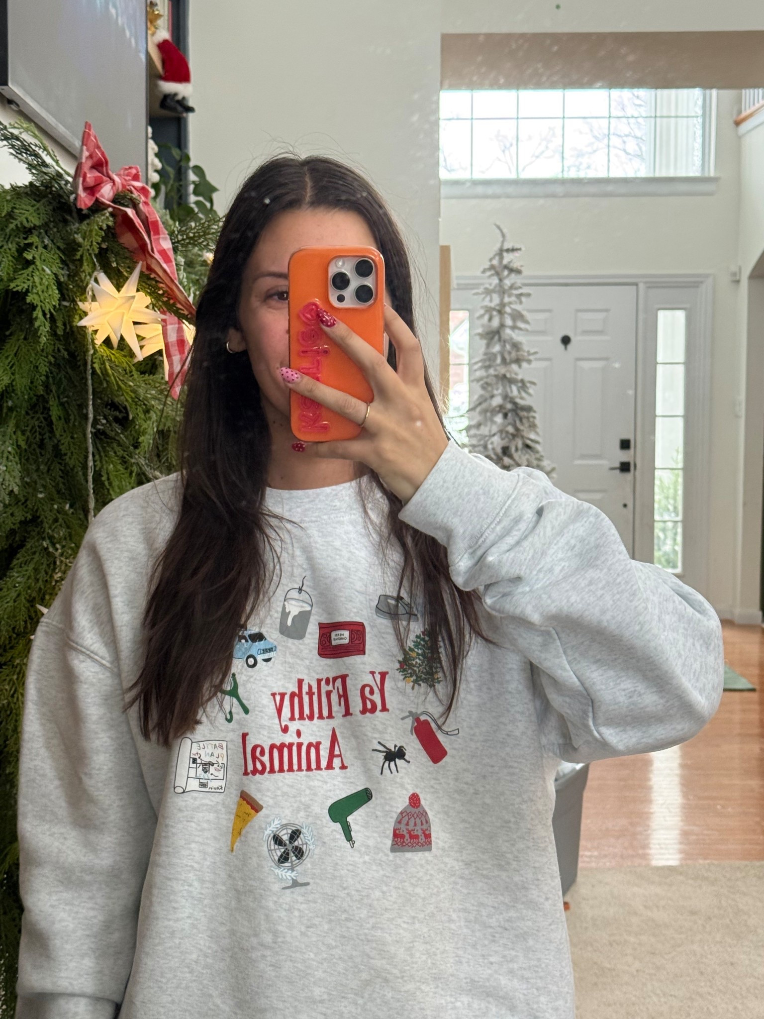 the cutest sweatshirt with home alone charms! 🎄

#LTKmomlife #LTKootd #LTKHoliday
