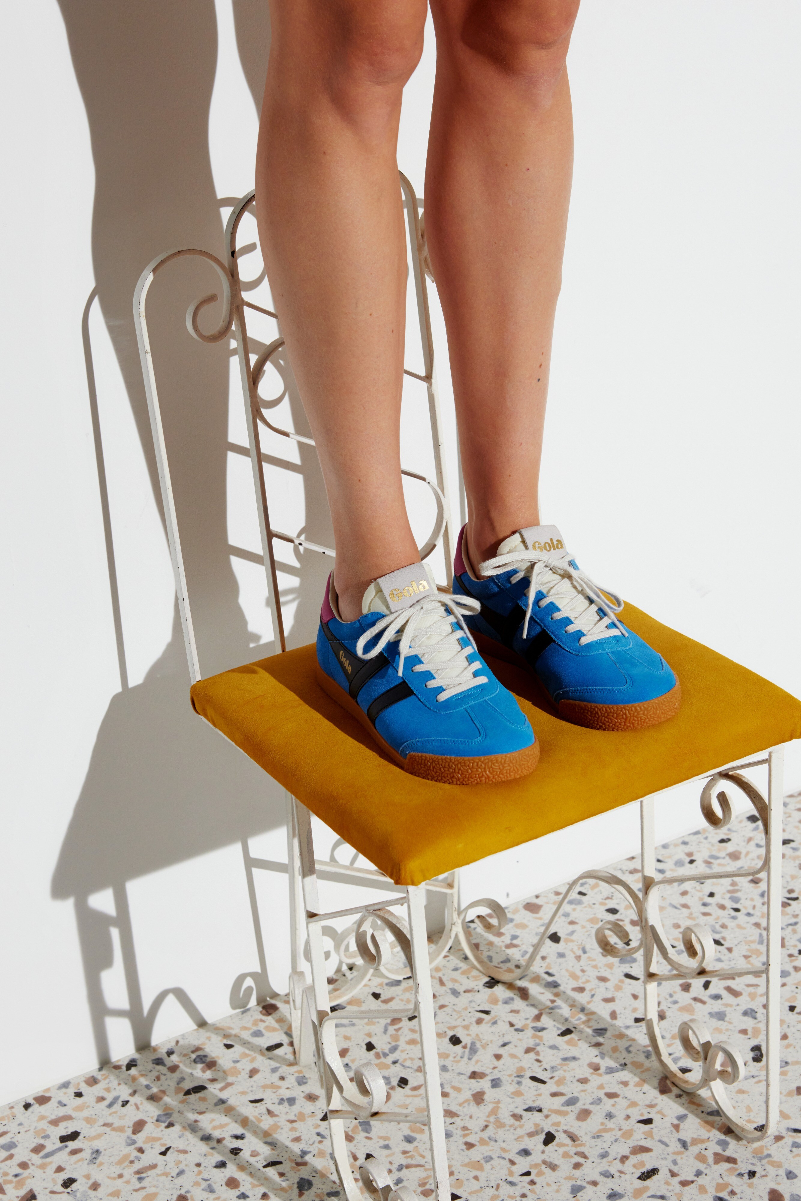 Gola Elan Santorini Blue Trainers | Oliver Bonas | Oliver Bonas (Global)