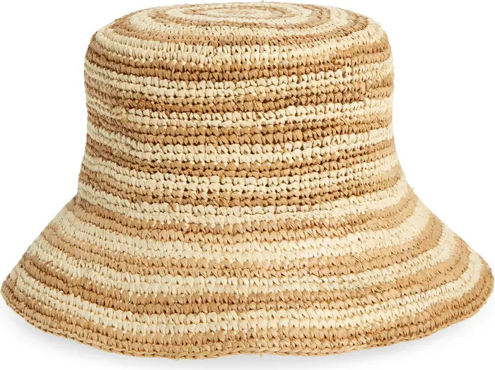 LSPACE Isadora Straw Bucket Hat | Nordstrom | Nordstrom
