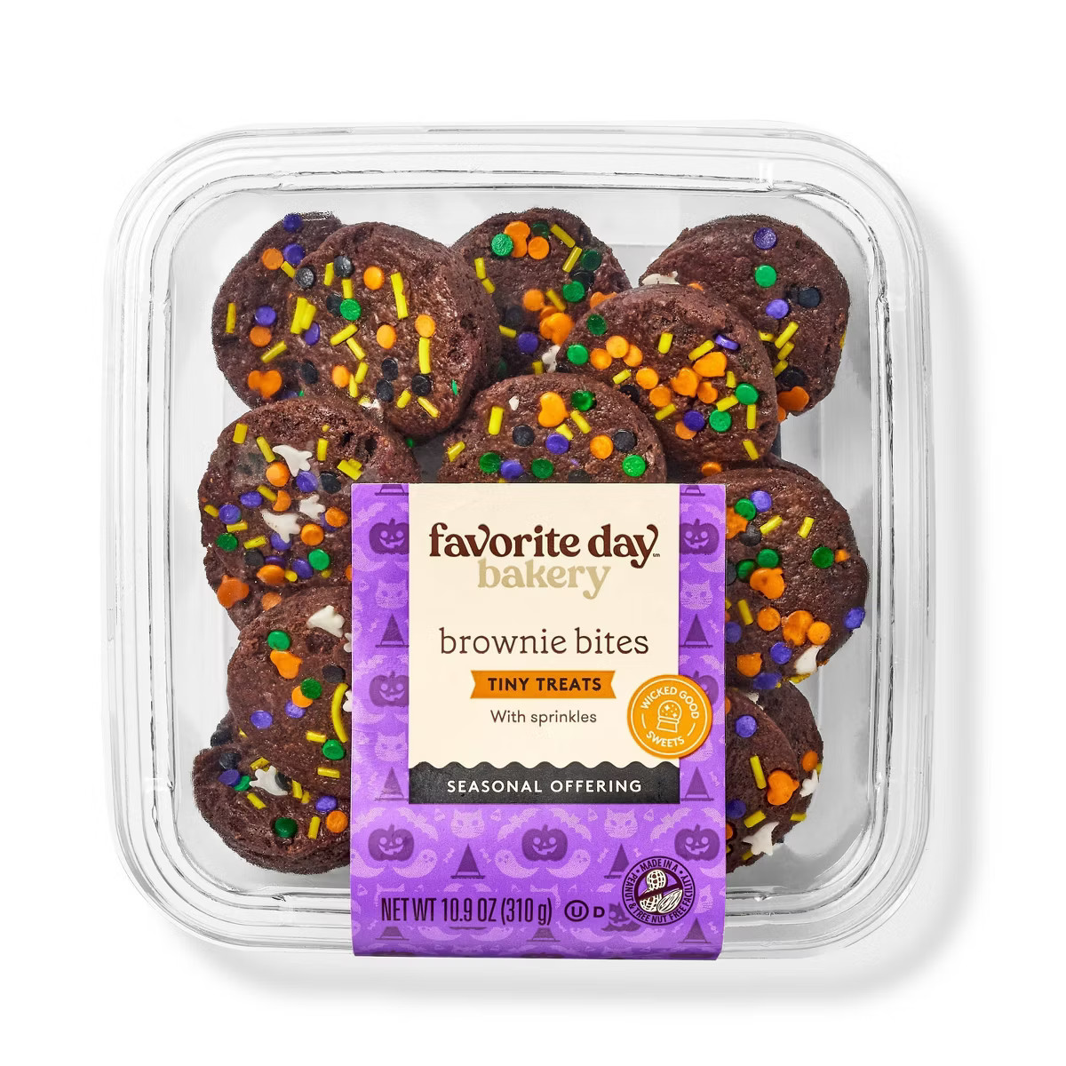 Halloween Sprinkle Brownie Tub - 10.9oz/16ct - Favorite Day™ | Target