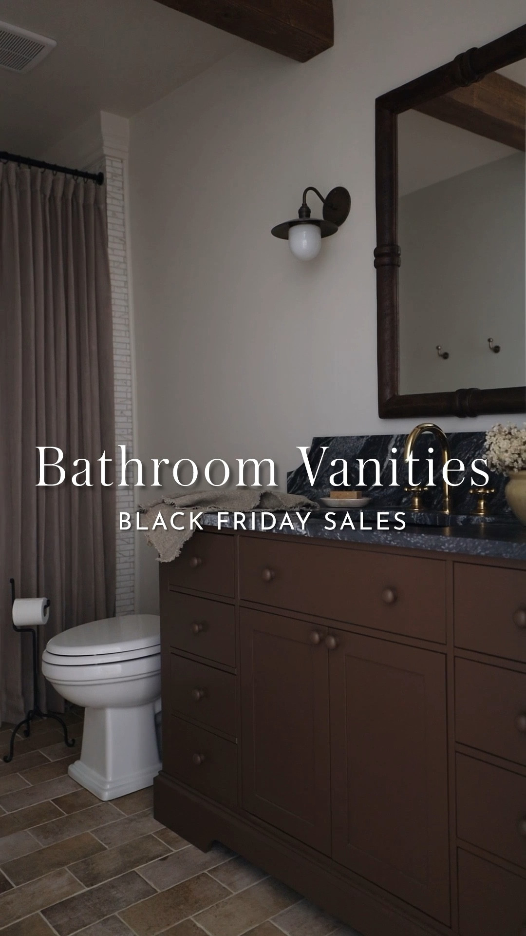 Wayfair’s Black Friday sale is live with deals up to 80% off and free shipping! Shop bathroom vanities on sale @wayfair. #Wayfair #WayfairPartner