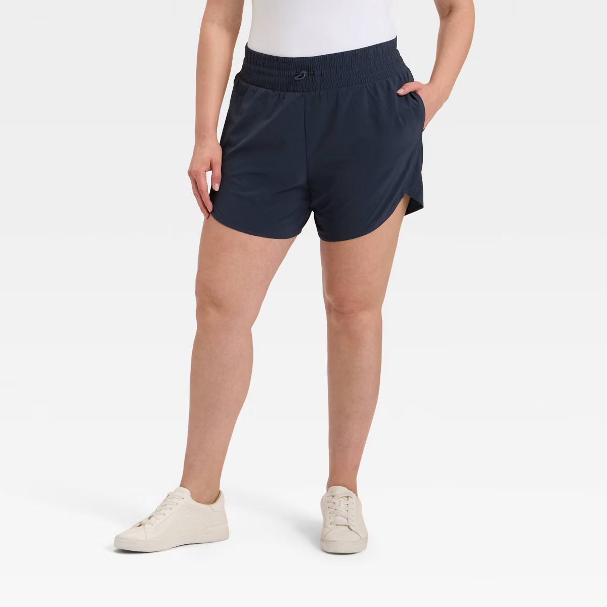 Women's Flex Woven High-Rise Shorts 5" - All In Motion™ | Target