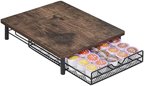 Giikin Coffee Pod Drawer Holder with 35 Capacity Capsule Pods, Coffee Pot Storage Organizer Drawer H | Amazon (US)