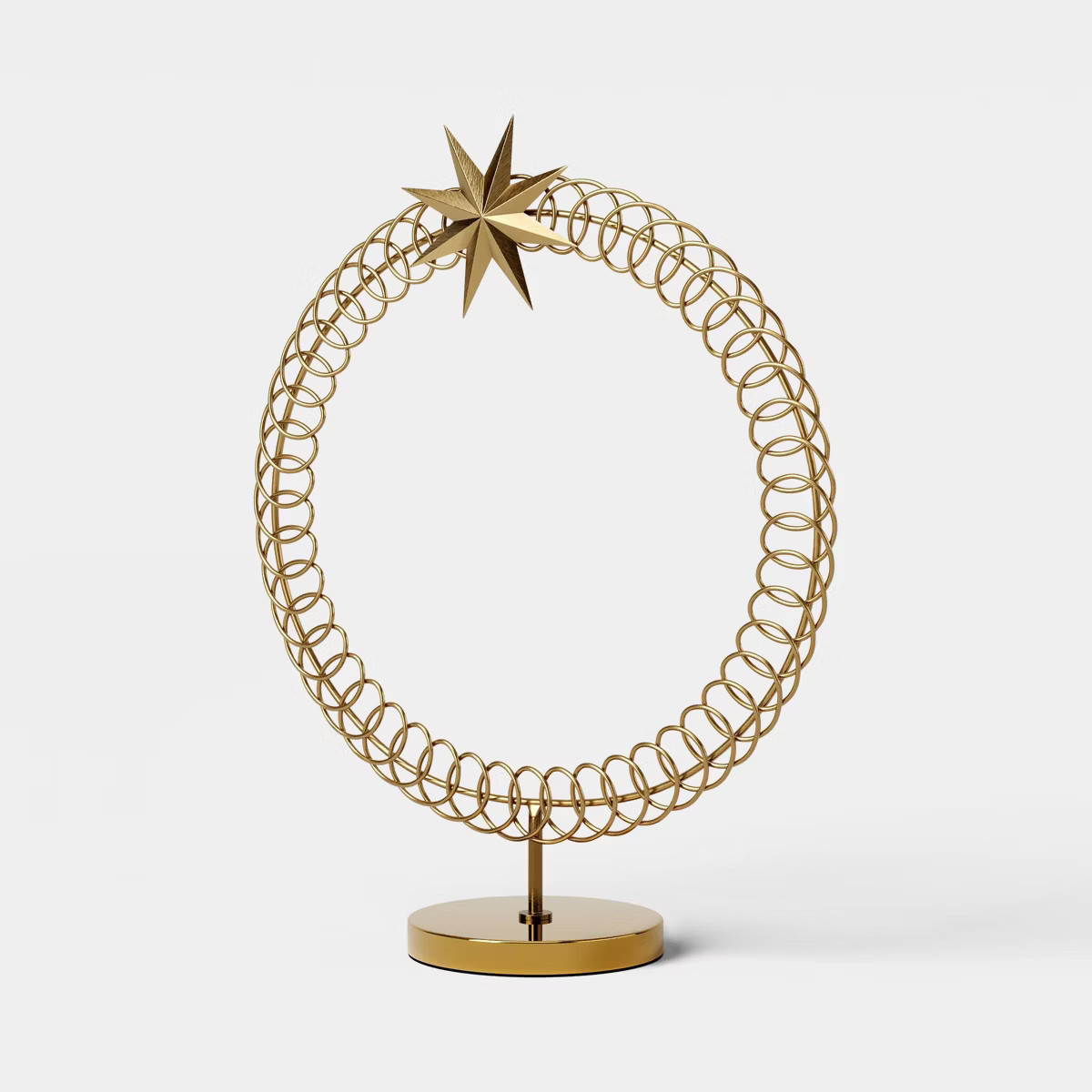 Metal Wreath Christmas Card Holder - Threshold™ | Target