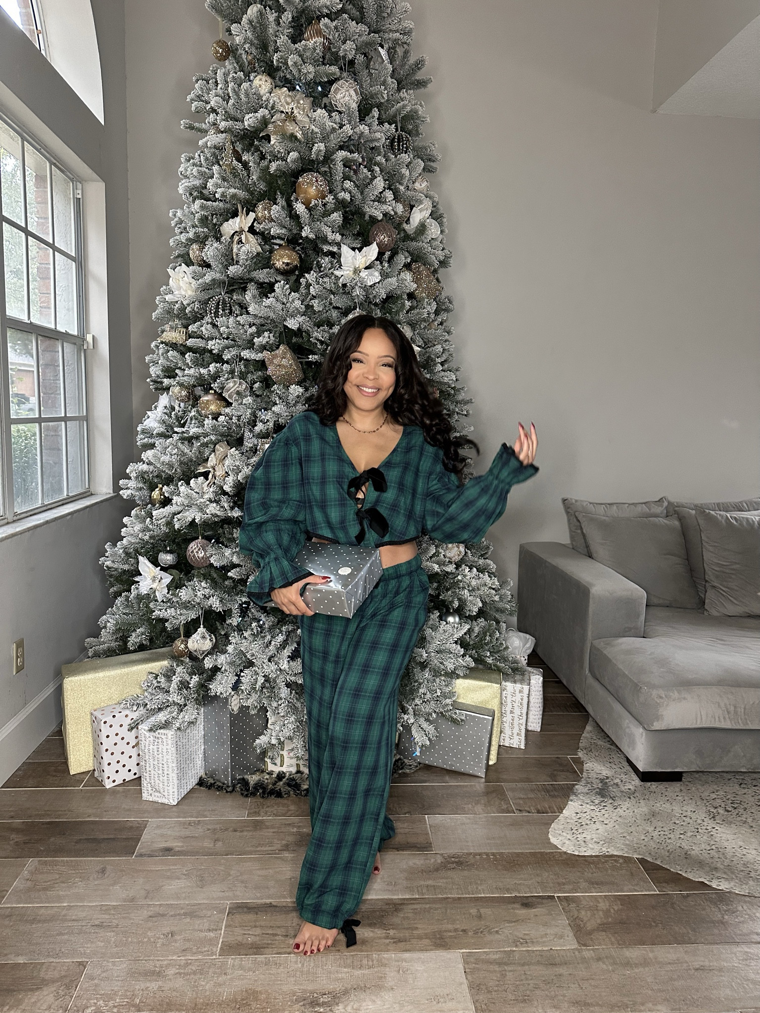 Sharing this super cute #pajamaset again because it’s on #SALE! So comfy and, according to my husband, it makes the cut to be worn outside!

Relaxed fit. I’m wearing a M top and bottom. Totally could’ve gotten a small bottom. And it also comes in blue and white!

#cutepajamas #jammies #pajamas #pajama #houseclothes #matchingsets 

#LTKsalealert #LTKstyletip #LTKhome