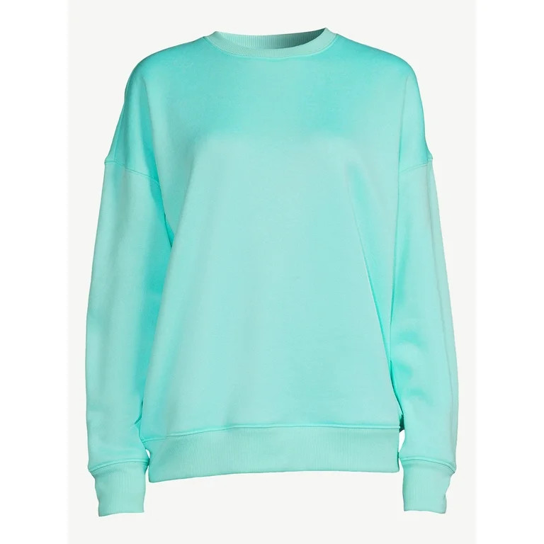 Love & Sports All Gender Fleece Crewneck Sweatshirt | Walmart (US)