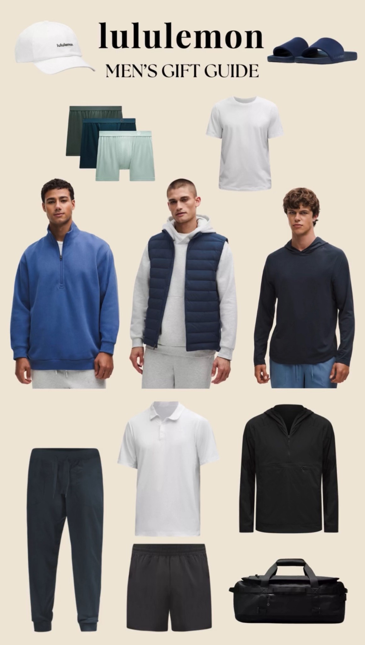 lululemon men’s gift guide!! 🎄

#LTKfitnessgoals #LTKGiftGuide #LTKHoliday