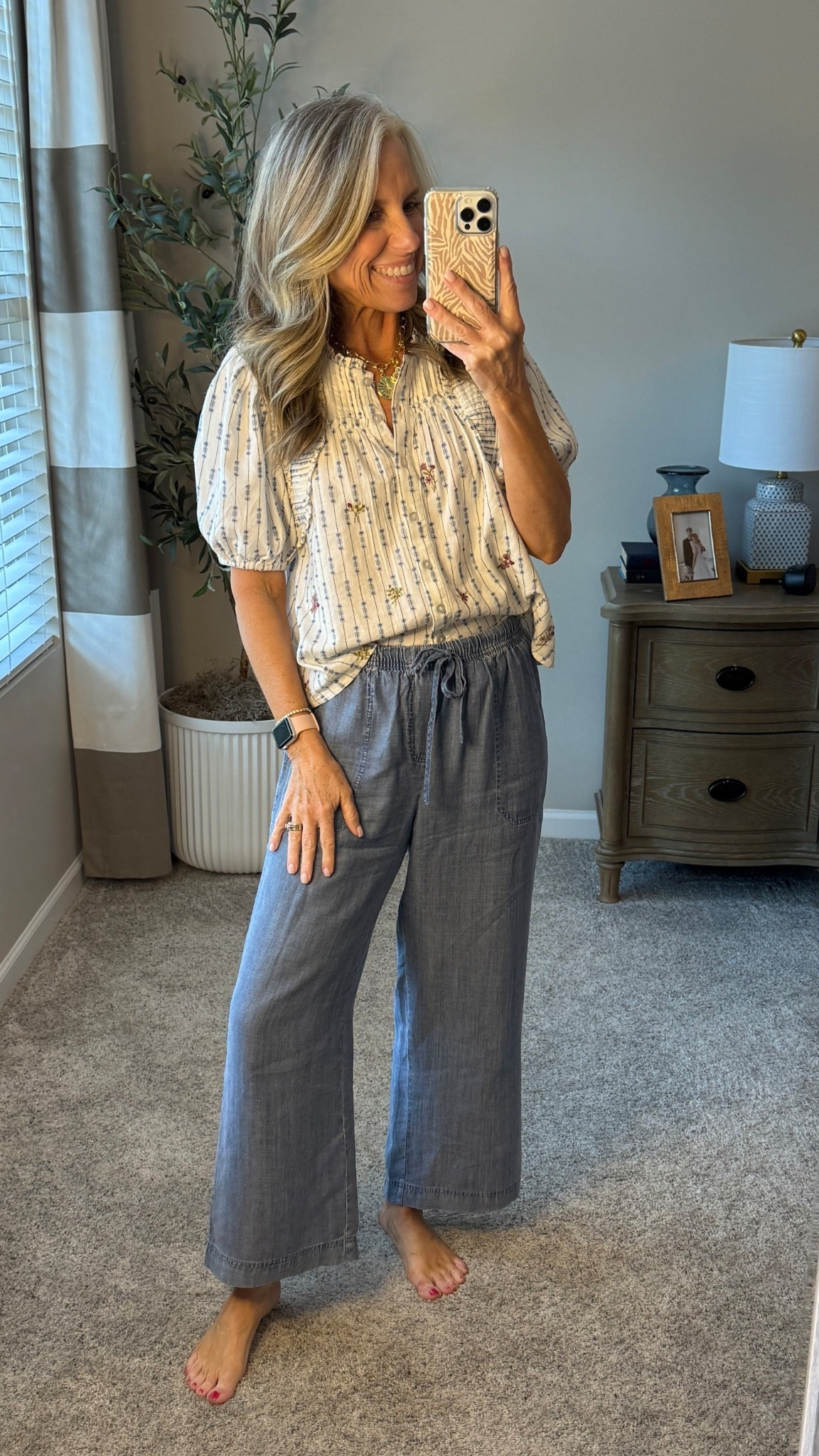 If you don’t love shorts, you will love these pants. They’re so lightweight flowing perfect for summer. 
I wear a small.xs top

#LTKdayinmylife #LTKgrwm #LTKootd