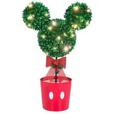 Disney  Mickey Mouse 37.01-in Licensed Tree with White LED Lights | Lowe's