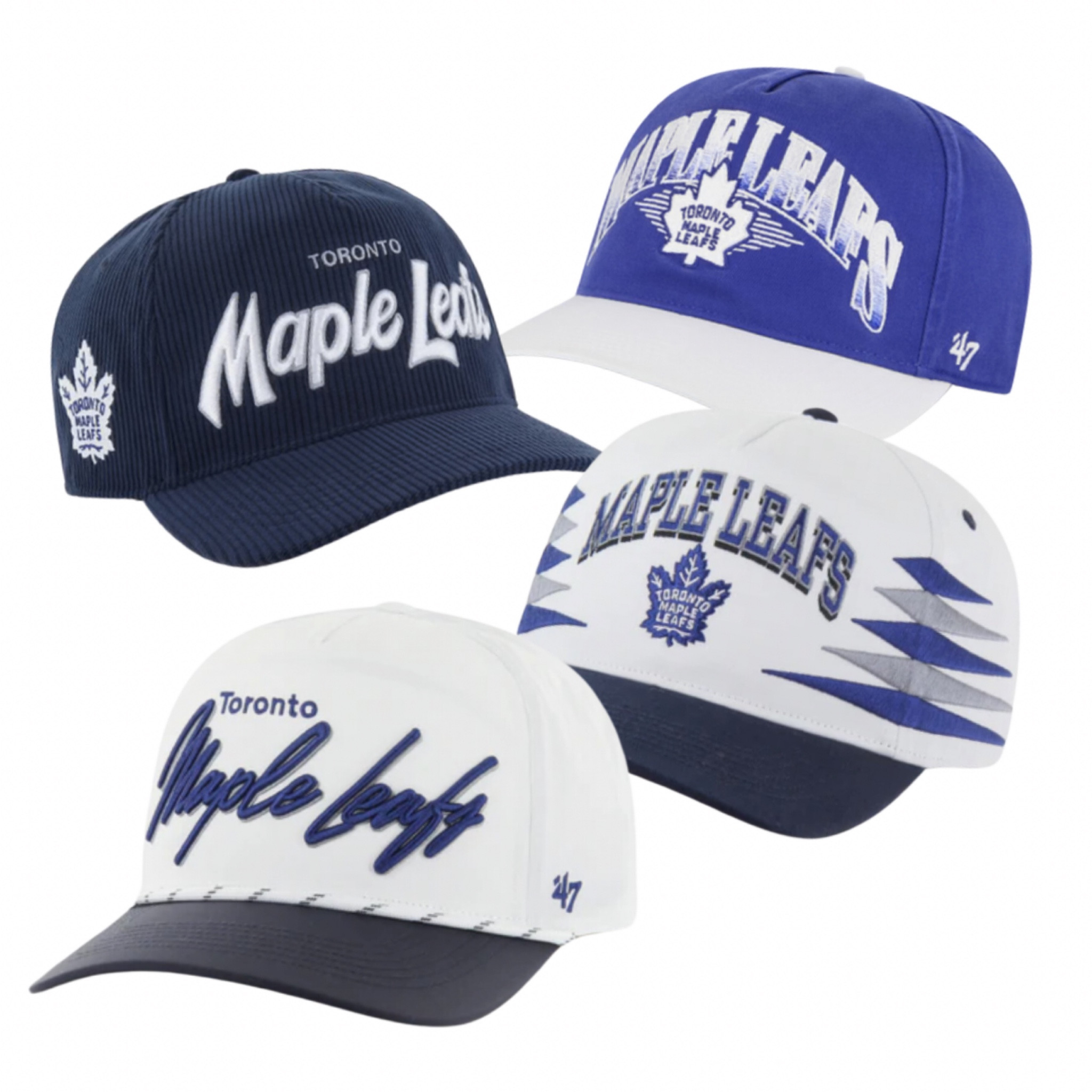 Toronto Maple Leafs ‘47 Brand Hats 
Currently on Sale - the more you speak the more you saved 



#LTKGiftGuide #LTKSaleAlert #LTKHoliday