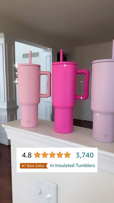 BACK IN STOCK! 🏃🏻‍♀️🛍️ best selling insulated tumbler from simple modern 🫶🏼

Simple modern travel cup // insulated travel mug // tumbler with handle 

#LTKunder50 #LTKhome #LTKFind