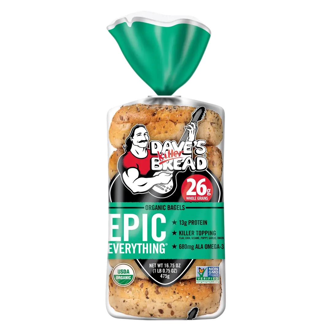 Dave's Killer Bread Epic Everything Bagels - 16.75Oz | Gopuff | Gopuff