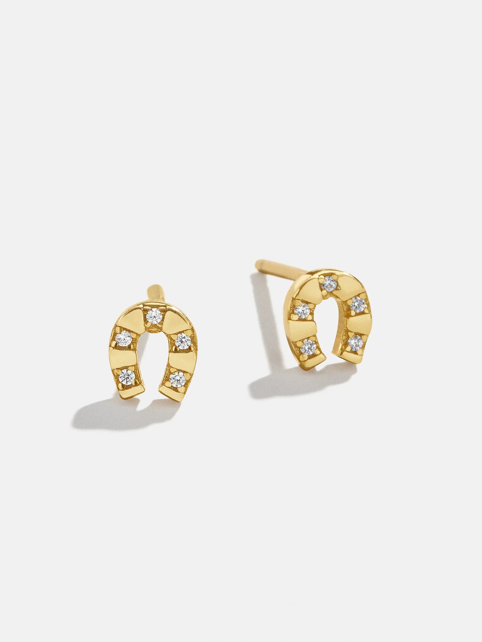 Evangeline 18K Gold Earrings - Horseshoe | BaubleBar (US)