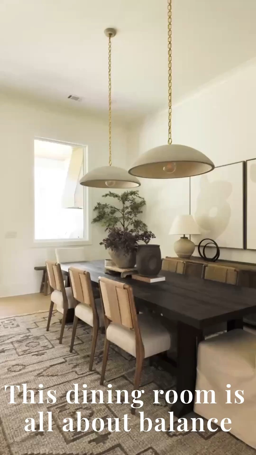✨ A dining room that feels like a retreat. 🤍 From the oversized pendant lighting to the layered rug and Modern Classic chairs, every detail brings warmth, sophistication, and timeless beauty to this space. 🥂

Do you want to bring our dreamy Modern Classic style interior design into your own home? 🏡 You’re in luck! Reserve our Online Interior Design packages today -> https://porcheandco.com/edesign ✨ We can’t wait to work with you & design your home with #porcheandco

#porcheandco #moderndining #diningroomdecor #modernclassic #interiorstyling #diningroominspiration #homeinspo #neutralhome #modernclassicdesign #homedesignideas



#LTKHome #LTKOver40 #LTKvlog