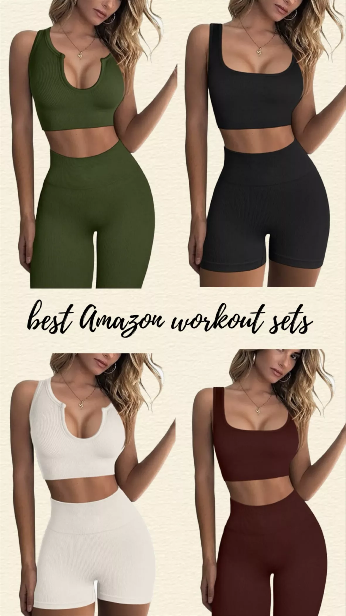 FAFOFA Workout Outfits for Women 2 … curated on LTK