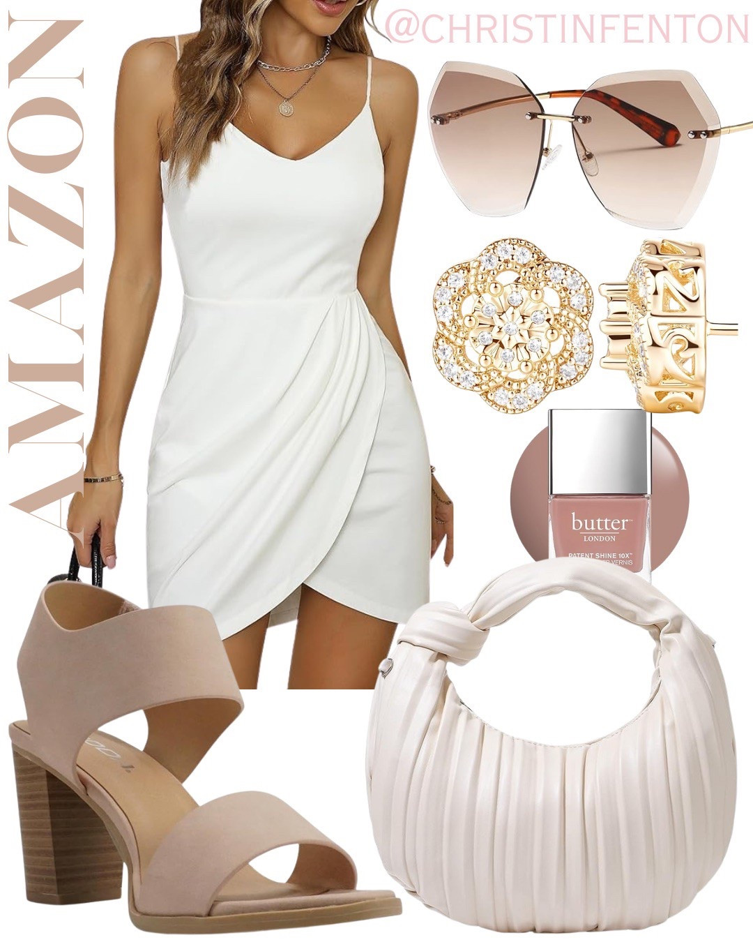 Amazon Favorite Fashion 🎀 summer dresses, summer shorts, crop tops, jean shorts, jewerly and handbags @shop.ltk #liketkit #founditonamazon 🥰 Thank you for shoe shopping with me! 🤍 XO Christin 

#LTKFindsUnder100 #LTKParties #LTKFindsUnder50