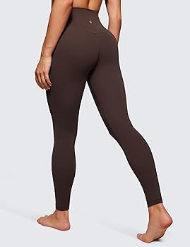 CRZ YOGA Womens Butterluxe High Waisted Yoga Leggings 28" - Double Seamed Buttery Soft Comfy Athl... | Amazon (US)