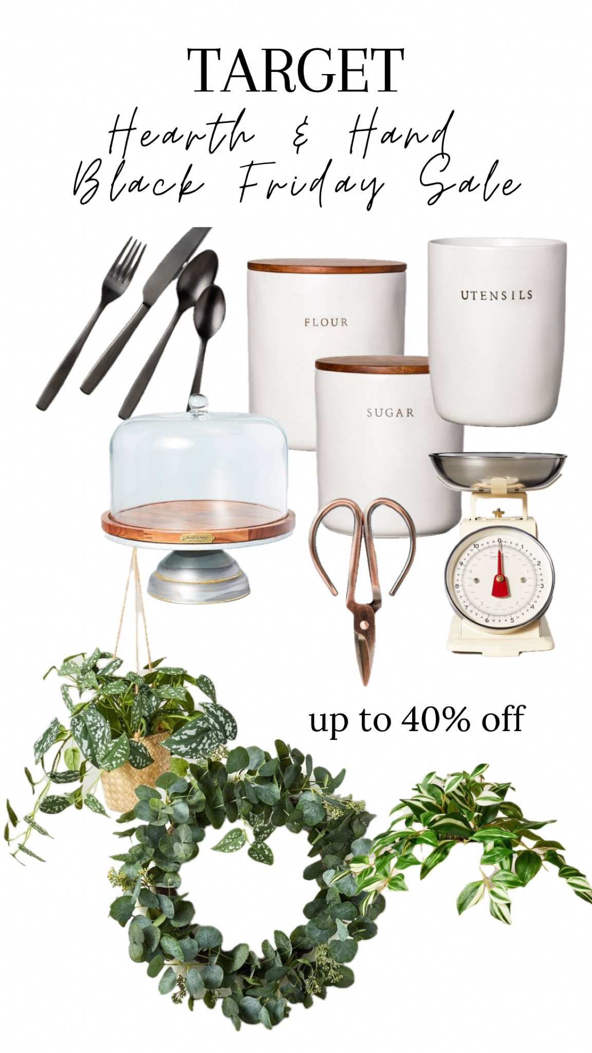 Target, Heart & Hand 40% off Black Friday sale #homedecor 