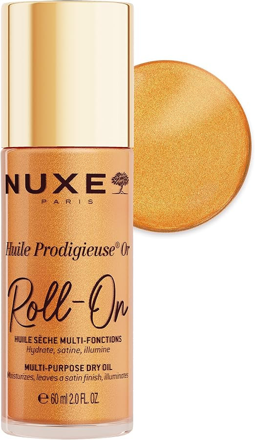 Nuxe Huile Prodigieuse Shimmering Dry Oil, Gold-Flecked Dry Oil, Illuminates & Softens Face, Body... | Amazon (UK)